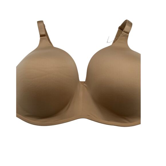 Soma Vanishing 360 Perfect Coverage Bra Wireless Size 42DDD BEIGE NEW - Picture 4 of 8
